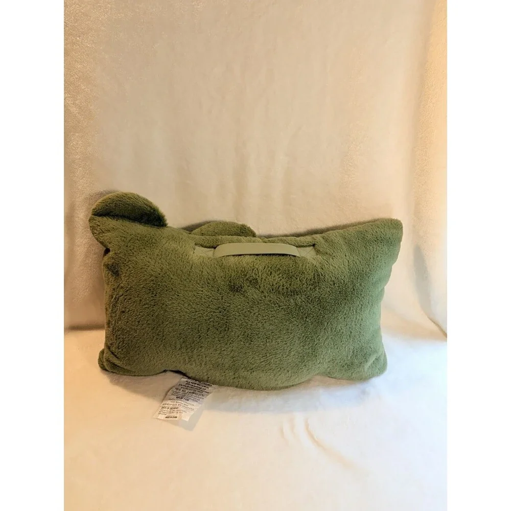 Pillowfort™ Alligator Kids Decorative Bed Pillow Plush Accent Throw Pillow Green